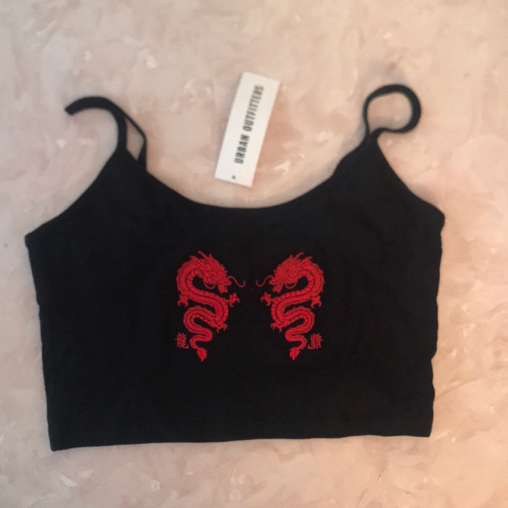 UO Dragon Crop Top